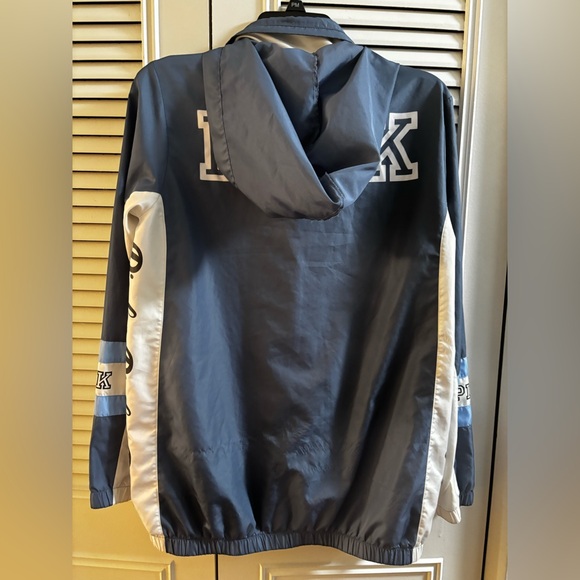 Pink Victoria's Secret Blue Zip Up Windbreaker Size XS-S - Picture 9 of 15
